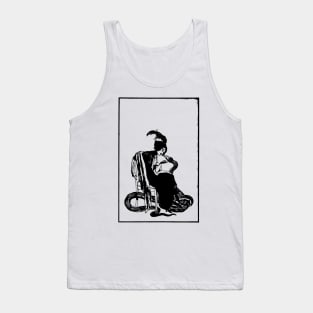 Woman and Serpent Friend Tank Top